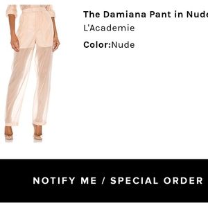 The Damiena Pant L'Academie in Nude